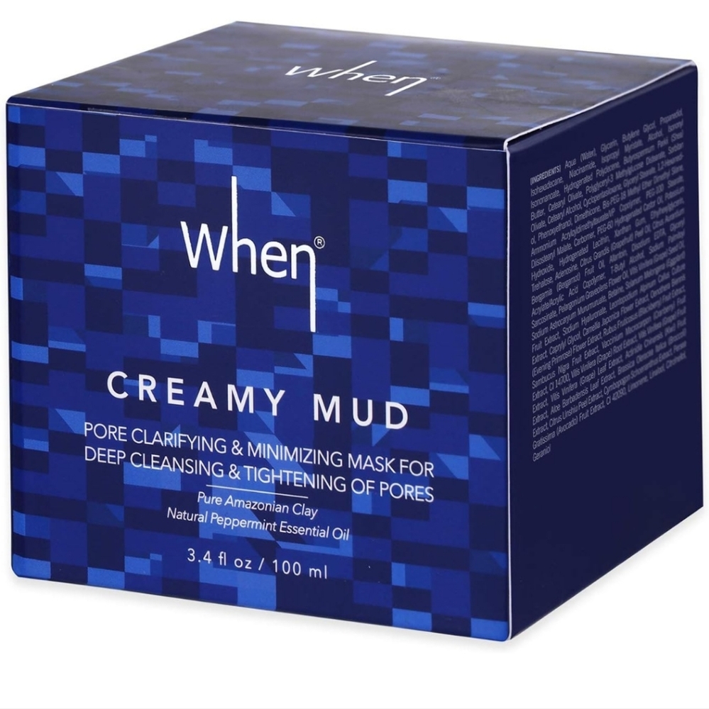 When Beauty Face Cream Mask- Deep Cleansing / 100 ml or 3.4 oz - Picture 5 of 7